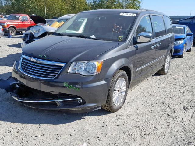 2C4RC1CG0CR106519 - 2012 CHRYSLER TOWN & COU GRAY photo 2