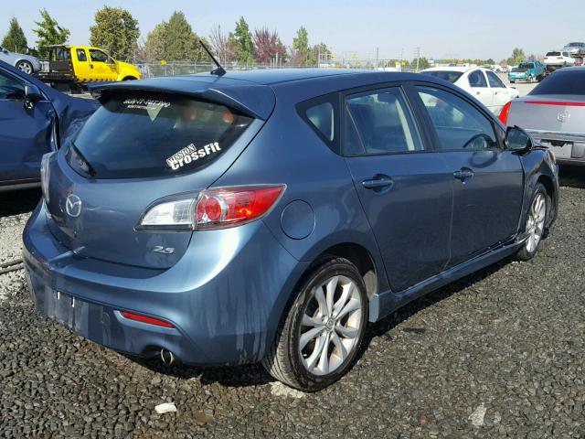 JM1BL1H66A1333958 - 2010 MAZDA 3 S GRAY photo 4