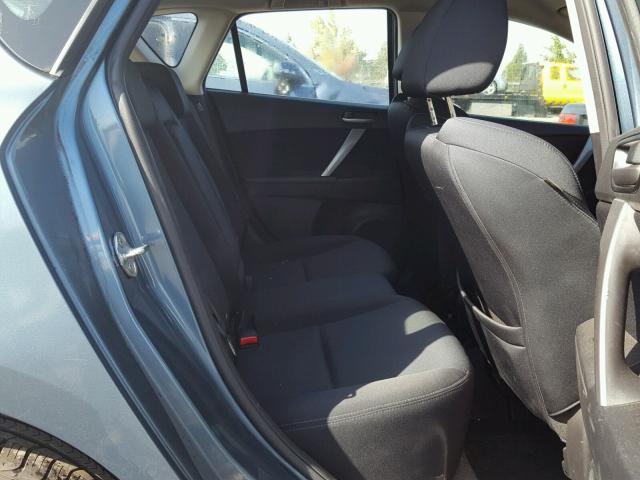 JM1BL1H66A1333958 - 2010 MAZDA 3 S GRAY photo 6