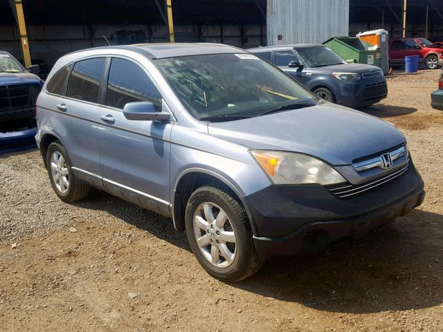 JHLRE38768C025218 - 2008 HONDA CR-V EXL SILVER photo 1