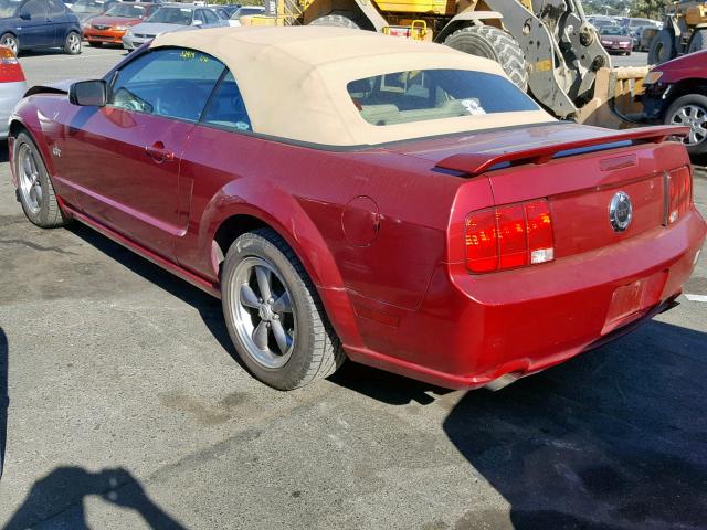 1ZVFT85H865156746 - 2006 FORD MUSTANG GT RED photo 3