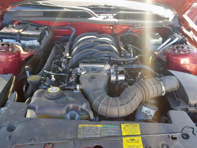 1ZVFT85H865156746 - 2006 FORD MUSTANG GT RED photo 7