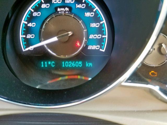 1G1ZK57739F123795 - 2009 CHEVROLET MALIBU LTZ წითელი ფოტო 8