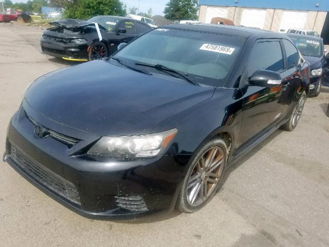 JTKJF5C70B3005508 - 2011 TOYOTA SCION TC შავი ფოტო 2