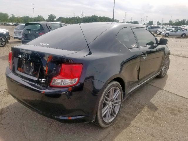 JTKJF5C70B3005508 - 2011 TOYOTA SCION TC შავი ფოტო 4