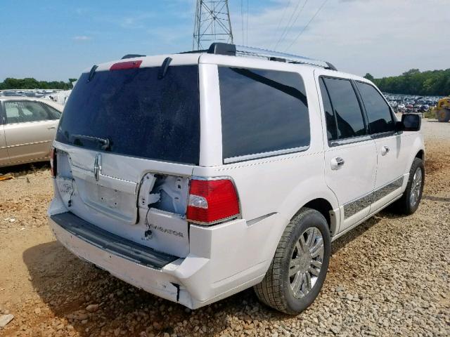 5LMJJ2H54AEJ01620 - 2010 LINCOLN NAVIGATOR WHITE photo 4