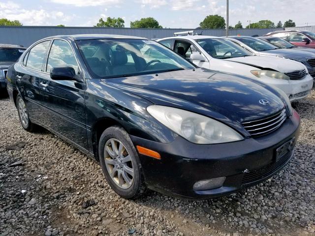 JTHBF30G025036443 - 2002 LEXUS ES 300 BLACK photo 1