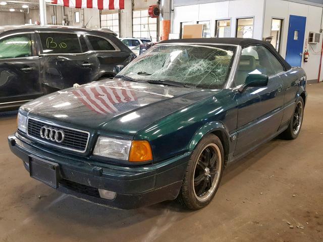 WAUBL88G3RA003642 - 1994 AUDI CABRIOLET GREEN photo 2