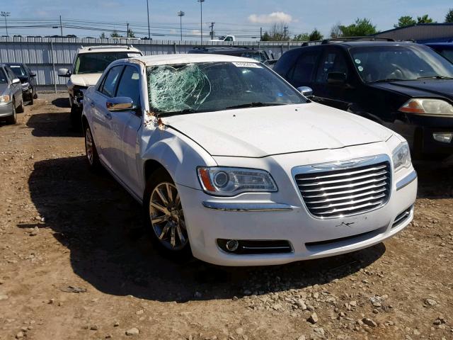 2C3CCACGXCH224139 - 2012 CHRYSLER 300 LIMITE WHITE photo 1