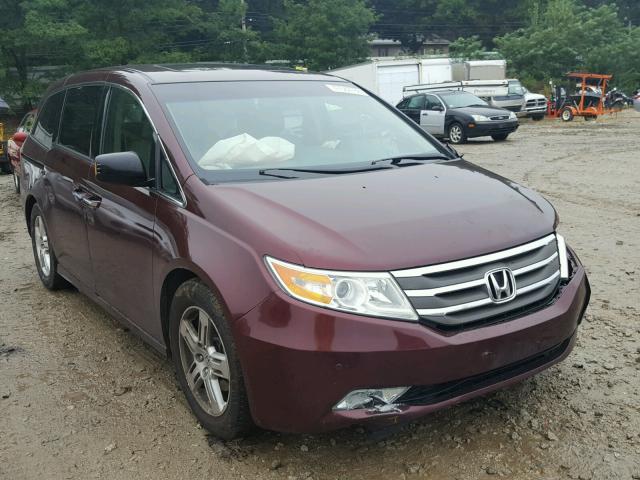 5FNRL5H97CB133570 - 2012 HONDA ODYSSEY TO BURGUNDY photo 1