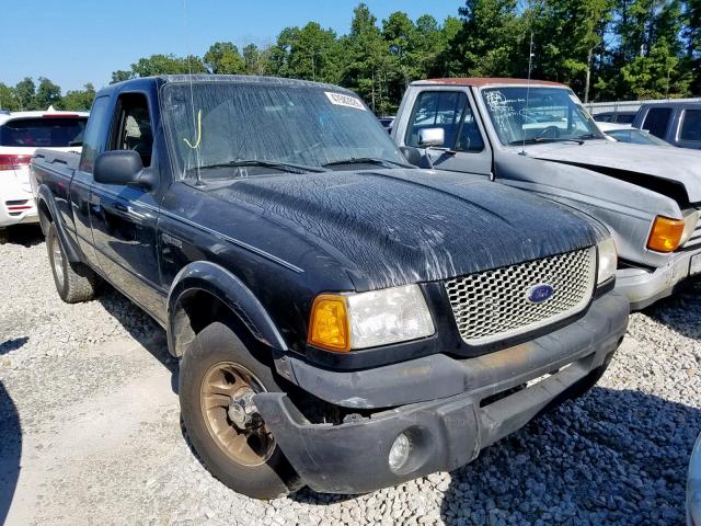 1FTYR44V72PB61123 - 2002 FORD RANGER SUP BLACK photo 1