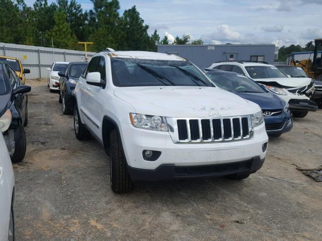 1C4RJEAG5DC588589 - 2013 JEEP GRAND CHER WHITE photo 1