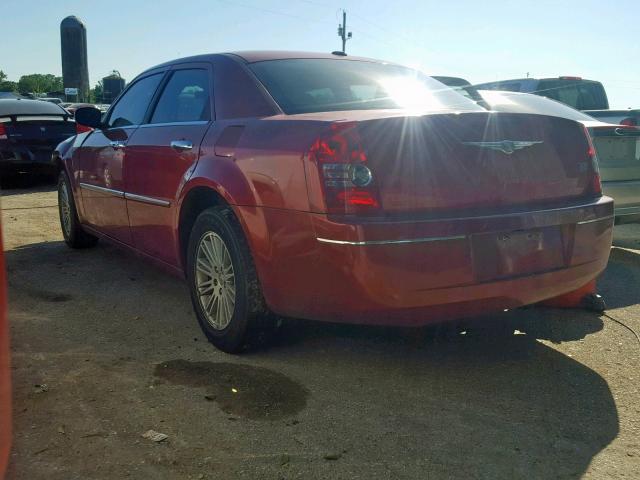 2C3CA5CV2AH284425 - 2010 CHRYSLER 300 TOURIN BURGUNDY photo 3