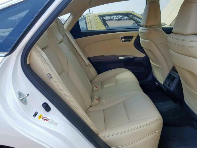 4T1BK1EB6HU244366 - 2017 TOYOTA AVALON XLE WHITE photo 6