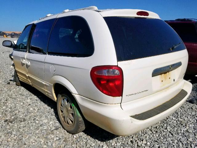 2C8GP64L84R534293 - 2004 CHRYSLER TOWN & COU WHITE photo 3