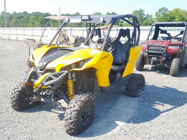 3JBPGAP25FJ000903 - 2015 CAN-AM MAVERICK 1 YELLOW photo 2