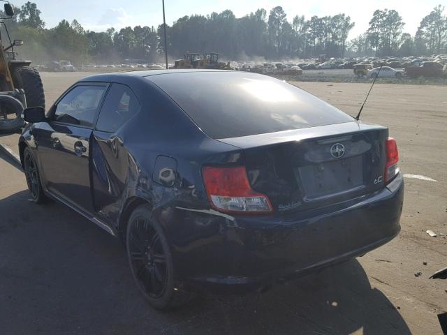 JTKJF5C75C3040644 - 2012 TOYOTA SCION TC ლურჯი ფოტო 3