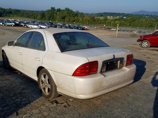 1LNHM87A22Y692587 - 2002 LINCOLN LS 白色 照片 3