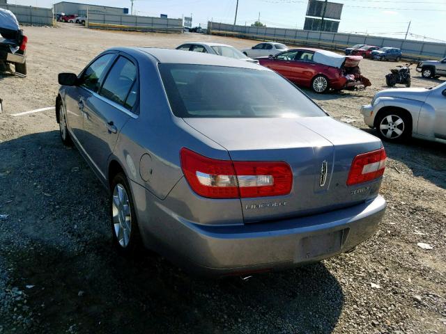 3LNHM26176R641637 - 2006 LINCOLN ZEPHYR GRAY photo 3