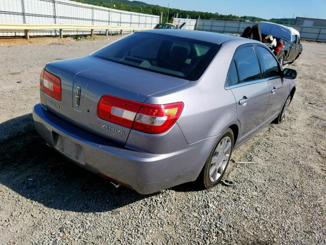 3LNHM26176R641637 - 2006 LINCOLN ZEPHYR GRAY photo 4