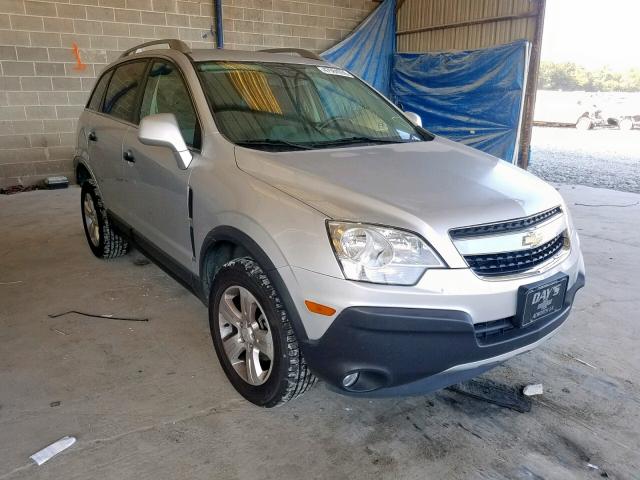 3GNAL2EKXDS640272 - 2013 CHEVROLET CAPTIVA LS SILVER photo 1