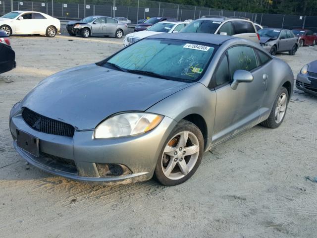 4A3AK24F19E042411 - 2009 MITSUBISHI ECLIPSE GS GRAY photo 2