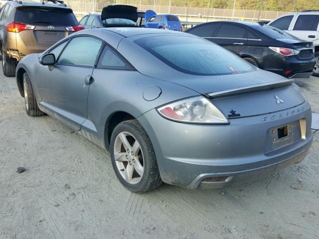 4A3AK24F19E042411 - 2009 MITSUBISHI ECLIPSE GS GRAY photo 3