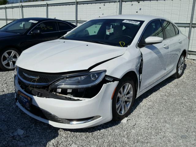 1C3CCCAB9FN669602 - 2015 CHRYSLER 200 LIMITE WHITE photo 2