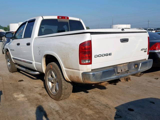 1D7HU18D74J154537 - 2004 DODGE RAM 1500 S WHITE photo 3