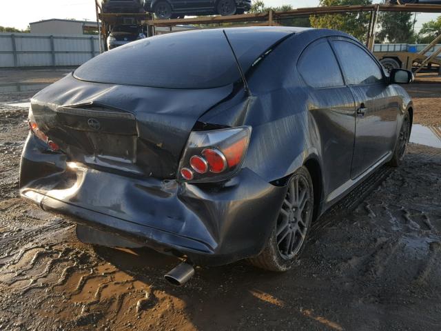 JTKDE167780236789 - 2008 TOYOTA SCION TC CHARCOAL photo 4
