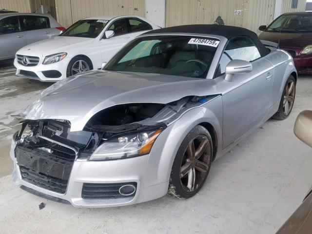 TRU4FAFK6C1013211 - 2012 AUDI TT PRESTIG SILVER photo 2