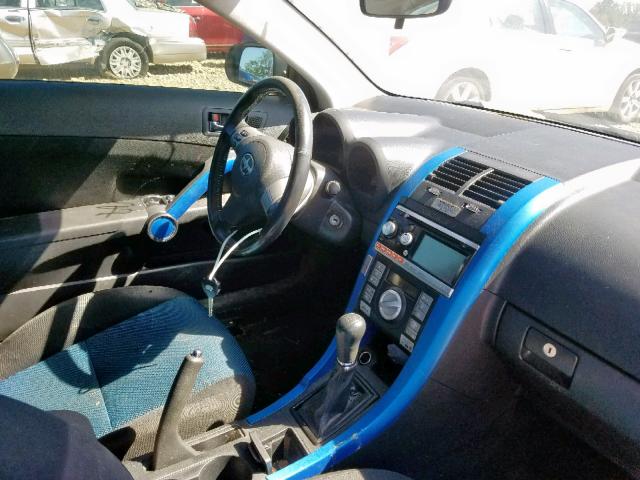JTKDE3B72A0317092 - 2010 TOYOTA SCION TC ლურჯი ფოტო 9