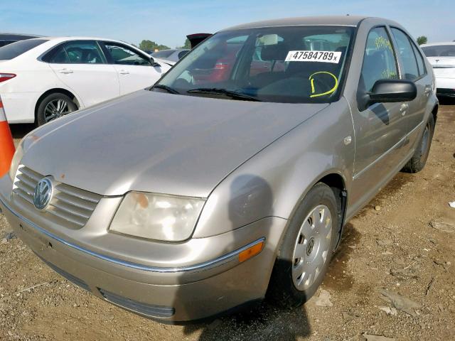 3VWRK69M94M126545 - 2004 VOLKSWAGEN JETTA GL TAN photo 2