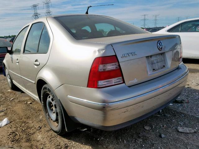 3VWRK69M94M126545 - 2004 VOLKSWAGEN JETTA GL TAN photo 3