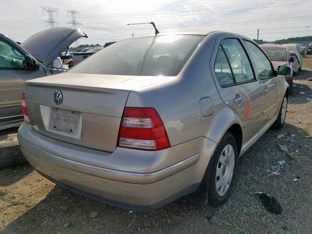 3VWRK69M94M126545 - 2004 VOLKSWAGEN JETTA GL TAN photo 4