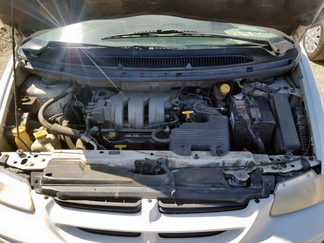 2B4GP45R0TR648552 - 1996 DODGE CARAVAN SE WHITE photo 7