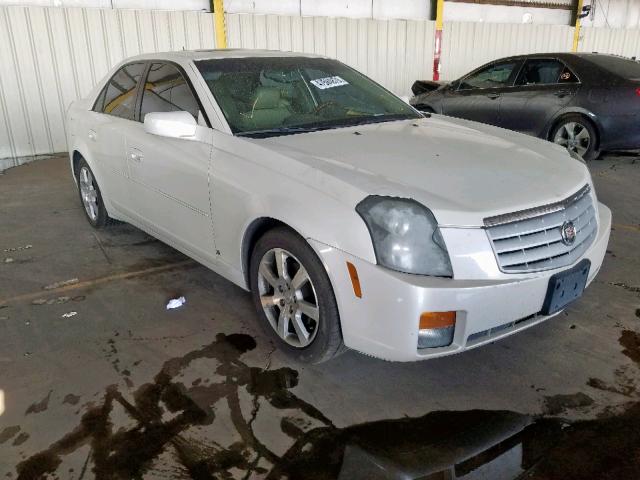 1G6DP577960184959 - 2006 CADILLAC CTS HI FEA WHITE photo 1