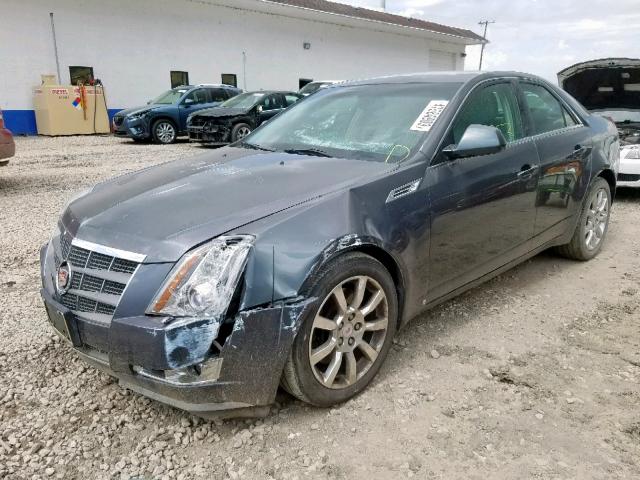 1G6DT57VX80130678 - 2008 CADILLAC CTS HI FEA GRAY photo 2