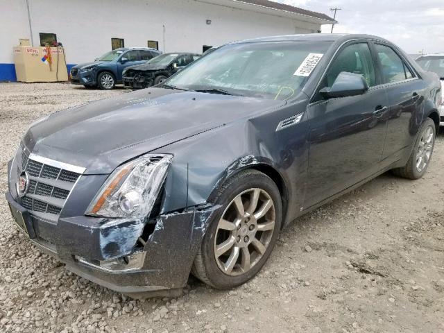 1G6DT57VX80130678 - 2008 CADILLAC CTS HI FEA GRAY photo 9