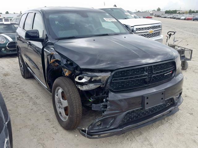 1C4RDJDG7HC870735 - 2017 DODGE DURANGO GT BLACK photo 1