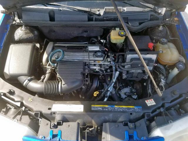 1G8AL52FX3Z134888 - 2003 SATURN ION LEVEL BLUE photo 7