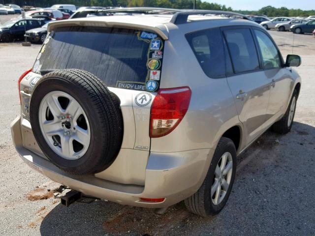 JTMBD31VX85133999 - 2008 TOYOTA RAV4 LIMIT TAN photo 4