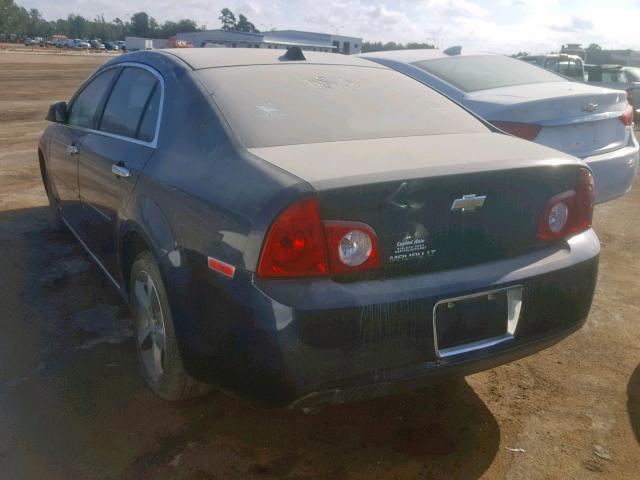1G1ZC5E03CF257796 - 2012 CHEVROLET MALIBU 1LT BLUE photo 3