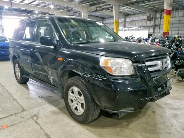 5FNYF28248B024205 - 2008 HONDA PILOT VP BLACK photo 1