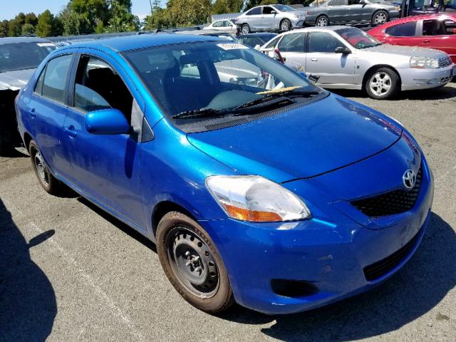 JTDBT903594046380 - 2009 TOYOTA YARIS BLUE photo 1