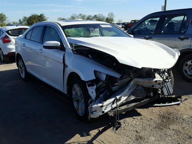 1FAHP2E89EG110400 - 2014 FORD TAURUS SEL WHITE photo 1