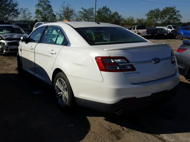 1FAHP2E89EG110400 - 2014 FORD TAURUS SEL WHITE photo 3