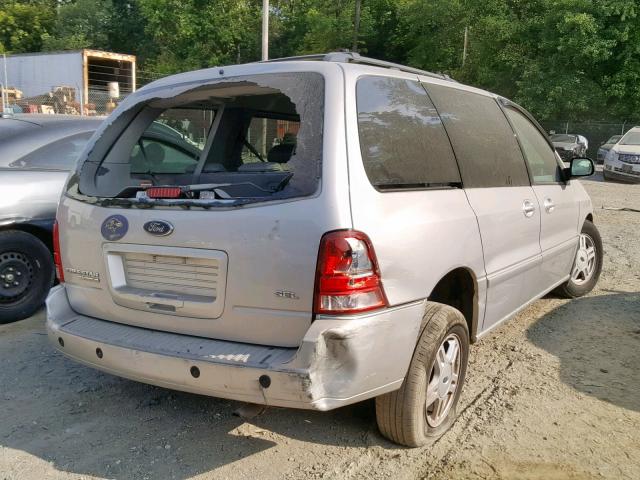 2FMZA52294BA74307 - 2004 FORD FREESTAR S GRAY photo 4