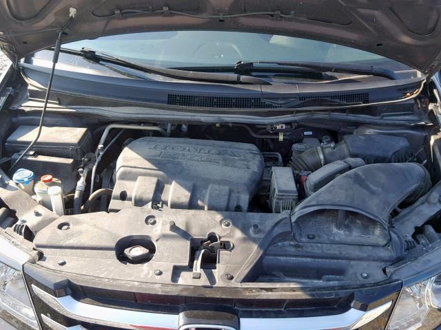 5FNRL5H67EB111447 - 2014 HONDA ODYSSEY EX SILVER photo 7