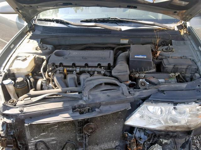 5NPET4AC6AH631319 - 2010 HYUNDAI SONATA GLS GRAY photo 7